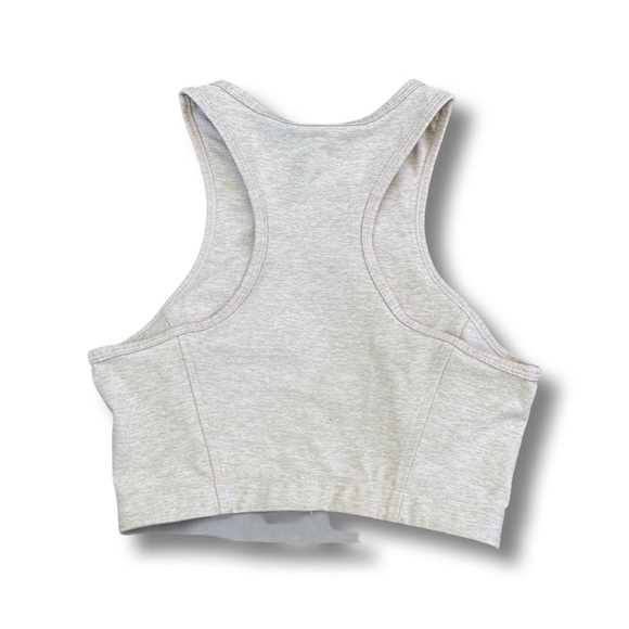 Outdoor voices oat/cream sports bra/tank top - Picture 2 of 3